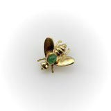 Vintage 18K Gold and Emerald Fly Pin Brooches, Pins Kirsten's Corner