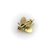 Vintage 18K Gold and Emerald Fly Pin Brooches, Pins Kirsten's Corner