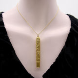 Edwardian 14K Gold Four Vices Pencil Case Pendant Kirsten's Corner