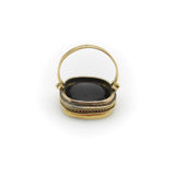 Georgian 18K Gold Hercules and Ompahle Tassie Intaglio Ring jewelry Kirsten's Corner