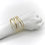 18K Gold Tiffany & Co. Elsa Peretti Nine-Row Wave Bracelet Bracelet Kirsten's Corner