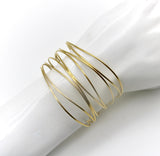 18K Gold Tiffany & Co. Elsa Peretti Nine-Row Wave Bracelet Bracelet Kirsten's Corner