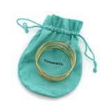 18K Gold Tiffany & Co. Elsa Peretti Nine-Row Wave Bracelet Bracelet Kirsten's Corner