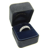 Tiffany & Co. Vannerie Platinum Diamond Eternity Band Tiffany & Co.