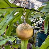 18K Gold Diamond Disc Pendant Kirsten's Corner