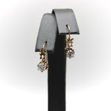 Victorian 1/2 Carat Each Diamond Earrings in 10K Gold Kirsten's Corner