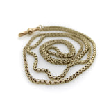 10K Gold Early Victorian Star Link Chain with Dog Clip Chain Kirsten's Corner