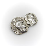 Victorian Whiting Sterling Silver Etruscan/Homeric Pin Whiting
