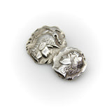 Victorian Whiting Sterling Silver Etruscan/Homeric Pin Whiting