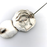 Victorian Whiting Sterling Silver Etruscan/Homeric Pin Whiting