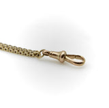 10K Gold Early Victorian Star Link Chain with Dog Clip Chain Kirsten's Corner