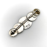Victorian Shiebler Sterling Silver Etruscan/Homeric Medallion Pin Kirsten's Corner