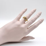 Carrera y Carrera 18K Gold and Diamond Origen Spiral Ring Carrera
