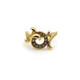 Carrera y Carrera 18K Gold and Diamond Origen Spiral Ring Carrera