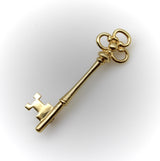 Vintage 14K Gold Tiffany & Co. Key Brooch Brooches, Pins Tiffany & Co.
