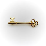 Vintage 14K Gold Tiffany & Co. Key Brooch Brooches, Pins Tiffany & Co.