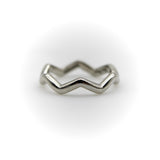 Vintage Platinum Tiffany & Co. Zig Zag Paloma Picasso Ring ring kirsten's corner