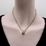 10K Gold Early Victorian Star Link Chain 16.5” Chain Kirsten's Corner