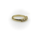 14K Gold Old European Cut Signature Five-Stone Ring Kirsten's Corner