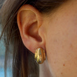 Vintage 18K Gold Vendome Half-Hoops by Paloma Picasso Earrings Kirsten's Corner