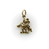 Rare Vintage 14K Gold “Fiddling Around” Mickey Mouse Charm Kirsten's Corner