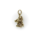 Rare Vintage 14K Gold “Fiddling Around” Mickey Mouse Charm Kirsten's Corner
