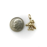 Rare Vintage 14K Gold “Fiddling Around” Mickey Mouse Charm Kirsten's Corner