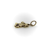 Rare Vintage 14K Gold “Fiddling Around” Mickey Mouse Charm Kirsten's Corner