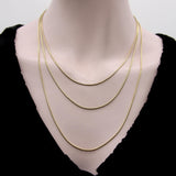Vintage 14K Gold 24” Snake Chain Kirsten's Corner
