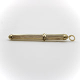 Victorian 14K Gold Dutch Reeded Needled Case jewelry Kirsten's Corner