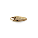 Edwardian 9K Gold Hand Engraved Heart Padlock Kirsten's Corner