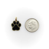 14K Gold Dog Paw Charm Kirsten's Corner