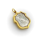 14K Gold Thai Buddha Intaglio Amulet Pendant Kirsten's Corner