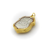 14K Gold Thai Buddha Intaglio Amulet Pendant Kirsten's Corner