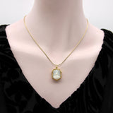 14K Gold Thai Buddha Intaglio Amulet Pendant Kirsten's Corner