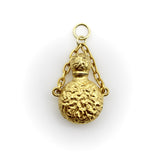 Victorian 18K Gold Perfume Bottle Pendant Kirsten's Corner