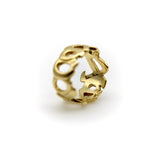 18K Gold Tiffany & Co. Paloma Picasso Graffiti Kiss Ring ring Kirsten's Corner
