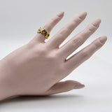 18K Gold Tiffany & Co. Paloma Picasso Graffiti Kiss Ring ring Kirsten's Corner