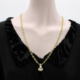 18K Gold 1980’s 1 Carat Diamond Pendant Kirsten's Corner