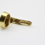 18K Gold 1980’s 1 Carat Diamond Pendant Kirsten's Corner