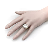 18K Gold H. Stern Golden Stones Ring with Rock Crystal H. Stern