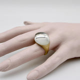 18K Gold H. Stern Golden Stones Ring with Rock Crystal H. Stern