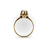 Victorian 18K Gold Old Mine Cut Diamond Ring ring Kirsten's Corner