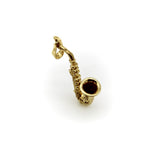 Vintage 18K Gołd Saxophone Charm Kirsten's Corner