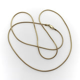 Vintage 14K Gold 24” Snake Chain Kirsten's Corner