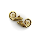 Vintage Lalaounis 22K Gold Spiral Bull’s Head Earrings Ilias Lalaounis