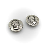 Victorian George Shiebler Sterling Silver Homeric Cufflinks Cufflinks Kirsten's Corner