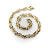 Vintage 14K Gold Filigree Chain Kirsten's Corner