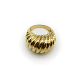 Tiffany & Co. 18K Gold Fluted Dome Ring Tiffany & Co.