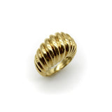 Tiffany & Co. 18K Gold Fluted Dome Ring Tiffany & Co.